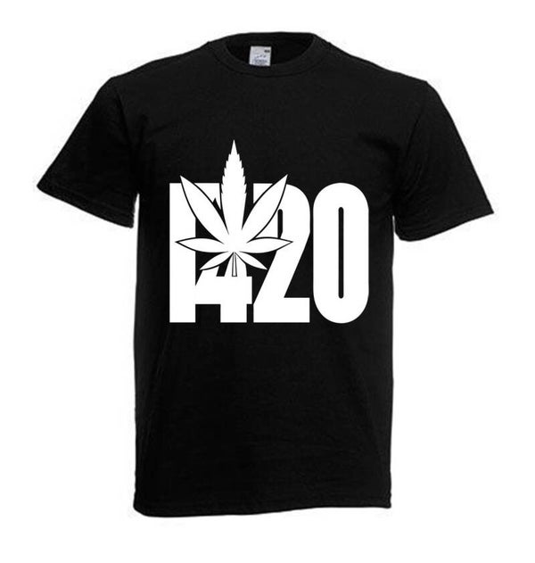 Tshirt Unisex mit Coolen Druck Weed Ganja Hanf Cannabis Psychedelic (Größe & Farbe auswählen) TSFBW231