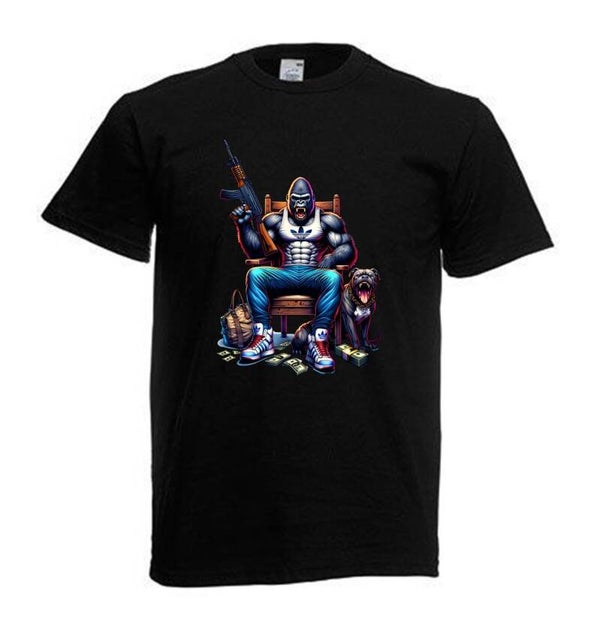 Tshirt Unisex mit Coolen Druck Fun Action Spass Design (Größe & Farbe auswählen) TSFBG241