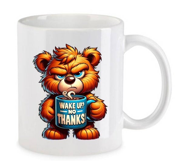 Tasse Fun Film Comic Action Spass Weiß mit Druck (Siehe Foto) TFBG244