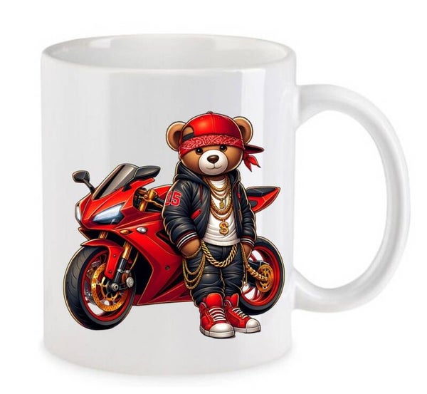 Tasse Fun Film Comic Action Spass Weiß mit Druck (Siehe Foto) TFBG245