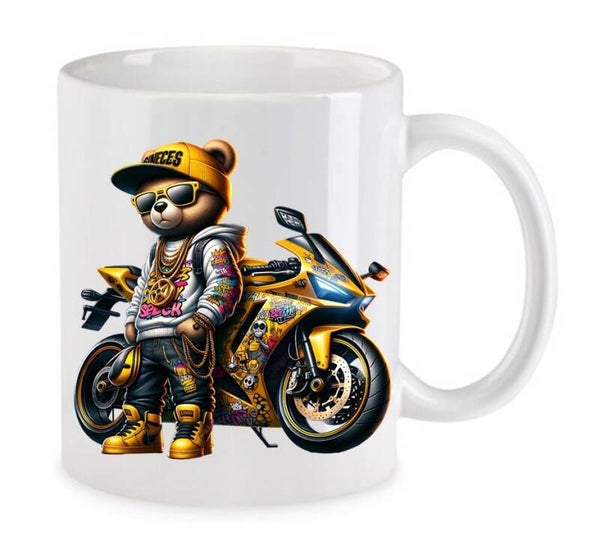 Tasse Fun Film Comic Action Spass Weiß mit Druck (Siehe Foto) TFBG249