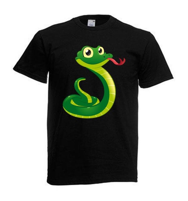 Tshirt Unisex mit Coolen Druck Reptilien Gecko Schlange (Größe & Farbe auswählen) TSFBR25