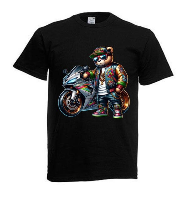 Tshirt Unisex mit Coolen Druck Fun Action Spass Design (Größe & Farbe auswählen) TSFBG252