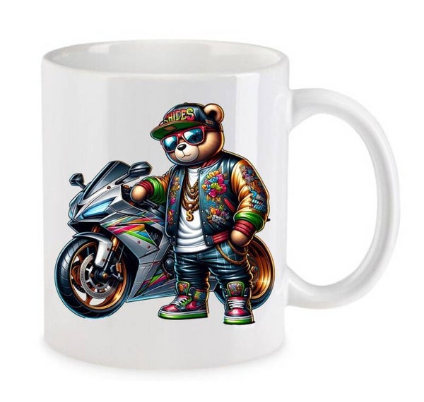 Tasse Fun Film Comic Action Spass Weiß mit Druck (Siehe Foto) TFBG252