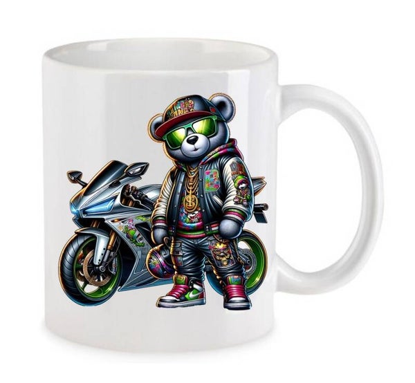 Tasse Fun Film Comic Action Spass Weiß mit Druck (Siehe Foto) TFBG253