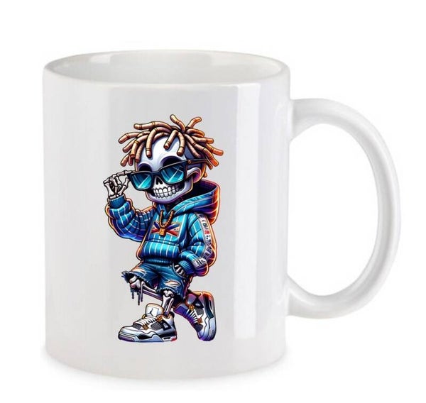 Tasse Fun Film Comic Action Spass Weiß mit Druck (Siehe Foto) TFBG256