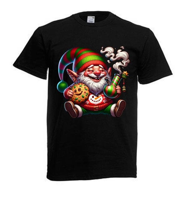 Tshirt Unisex mit Coolen Druck Weed Ganja Hanf Cannabis Psychedelic (Größe & Farbe auswählen) TSFBW262