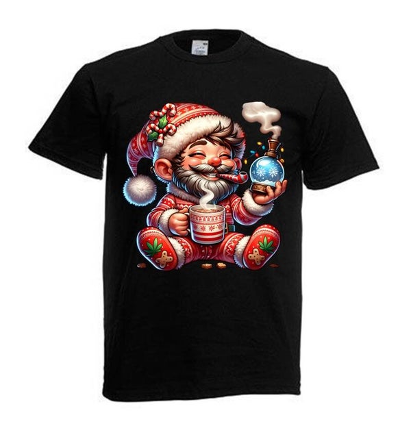 Tshirt Unisex mit Coolen Druck Weed Ganja Hanf Cannabis Psychedelic (Größe & Farbe auswählen) TSFBW267