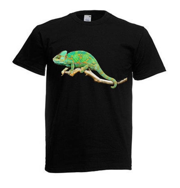 Tshirt Unisex mit Coolen Druck Reptilien Gecko Schlange (Größe & Farbe auswählen) TSFBR27