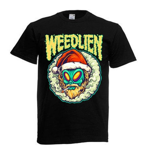 Tshirt Unisex mit Coolen Druck Weed Ganja Hanf Cannabis Psychedelic (Größe & Farbe auswählen) TSFBW27