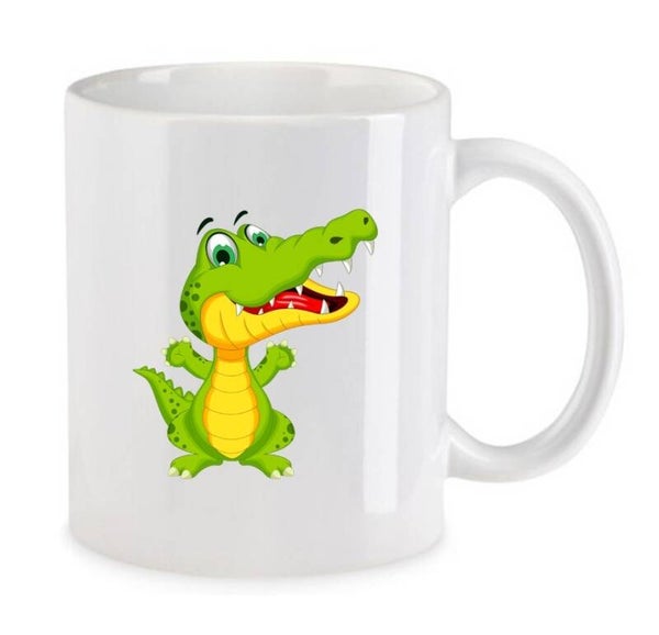 Tasse Reptilien Weiß mit Druck (Siehe Foto) TFBR28