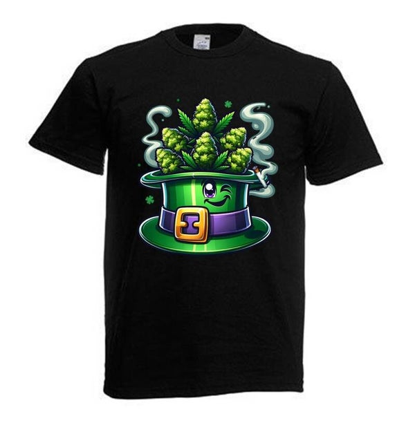 Tshirt Unisex mit Coolen Druck Weed Ganja Hanf Cannabis Psychedelic (Größe & Farbe auswählen) TSFBW280