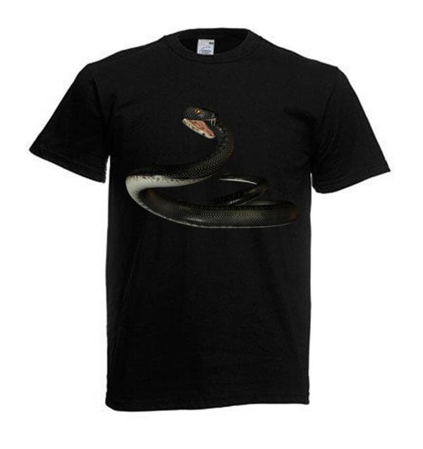 Tshirt Unisex mit Coolen Druck Reptilien Gecko Schlange (Größe & Farbe auswählen) TSFBR29