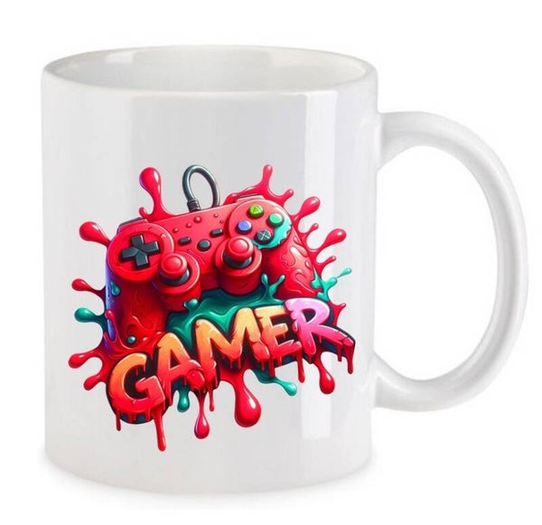 Tasse Fun Film Comic Action Spass Weiß mit Druck (Siehe Foto) TFBG29