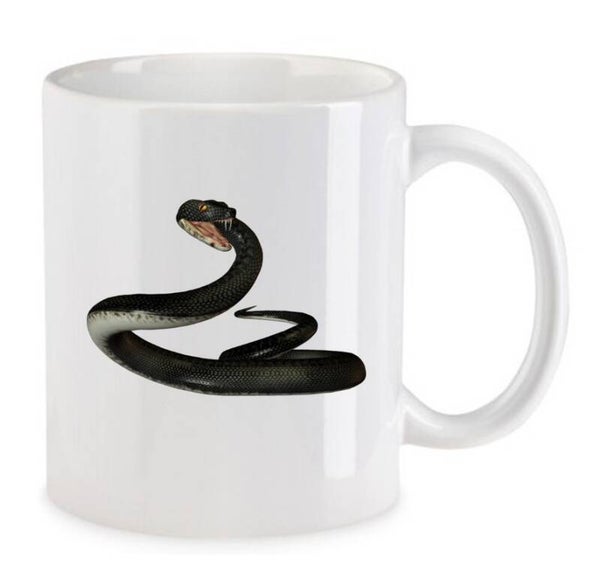 Tasse Reptilien Weiß mit Druck (Siehe Foto) TFBR29