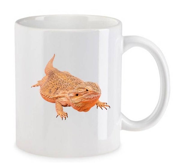 Tasse Reptilien Weiß mit Druck (Siehe Foto) TFBR3