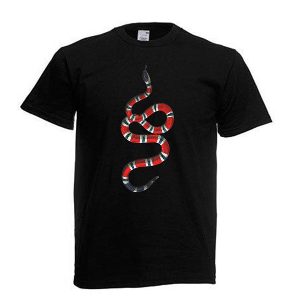 Tshirt Unisex mit Coolen Druck Reptilien Gecko Schlange (Größe & Farbe auswählen) TSFBR30