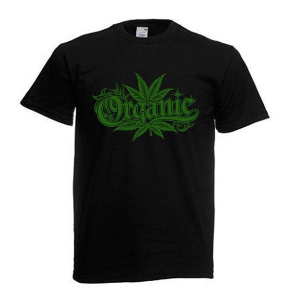 Tshirt Unisex mit Coolen Druck Weed Ganja Hanf Cannabis Psychedelic (Größe & Farbe auswählen) TSFBW306