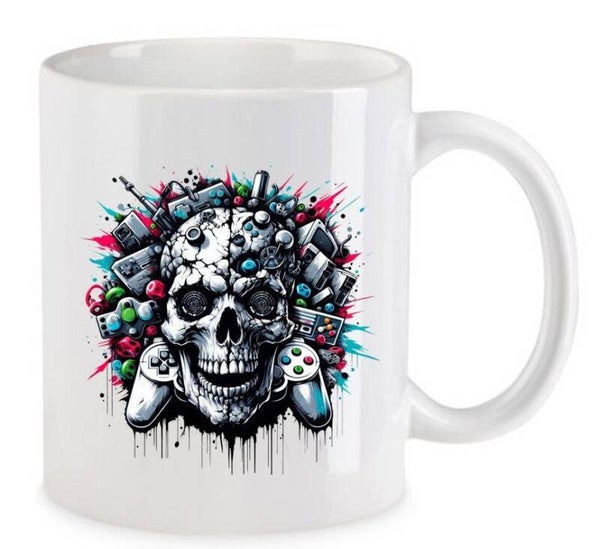 Tasse Fun Film Comic Action Spass Weiß mit Druck (Siehe Foto) TFBG31