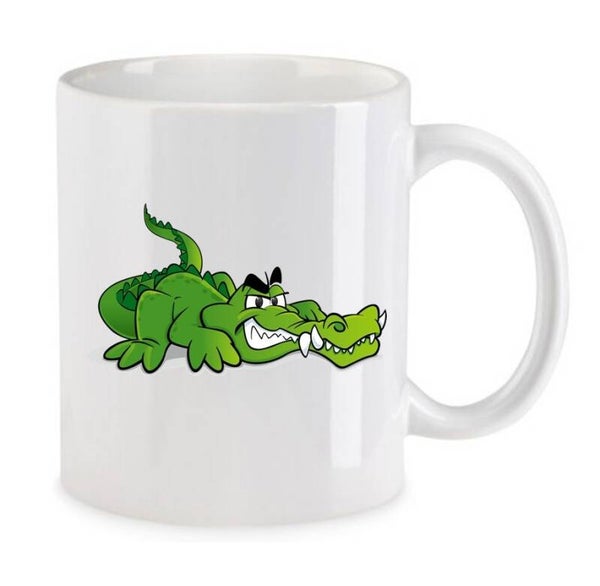 Tasse Reptilien Weiß mit Druck (Siehe Foto) TFBR31