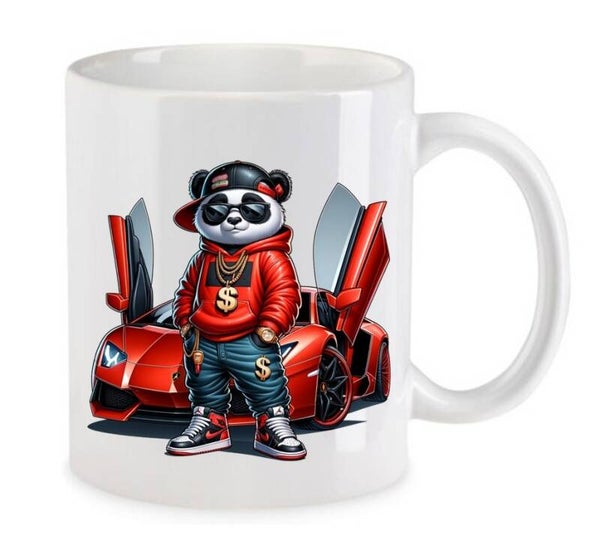 Tasse Fun Film Comic Action Spass Weiß mit Druck (Siehe Foto) TFBG310