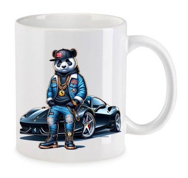 Tasse Fun Film Comic Action Spass Weiß mit Druck (Siehe Foto) TFBG312
