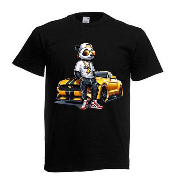 Tshirt Unisex mit Coolen Druck Fun Action Spass Design (Größe & Farbe auswählen) TSFBG319