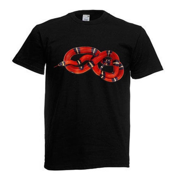 Tshirt Unisex mit Coolen Druck Reptilien Gecko Schlange (Größe & Farbe auswählen) TSFBR32