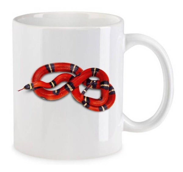 Tasse Reptilien Weiß mit Druck (Siehe Foto) TFBR32