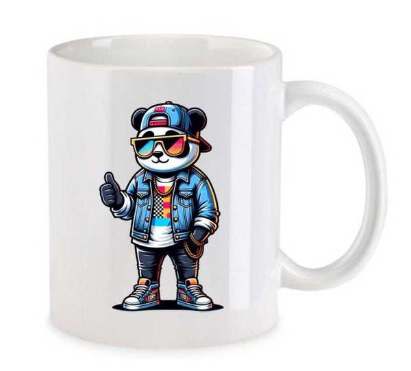 Tasse Fun Film Comic Action Spass Weiß mit Druck (Siehe Foto) TFBG324