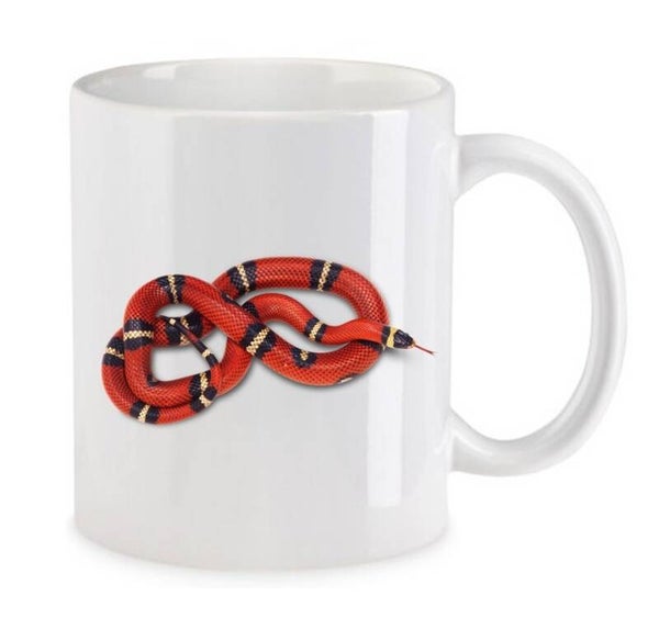 Tasse Reptilien Weiß mit Druck (Siehe Foto) TFBR33