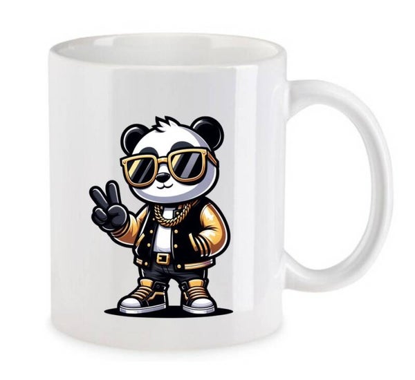 Tasse Fun Film Comic Action Spass Weiß mit Druck (Siehe Foto) TFBG334
