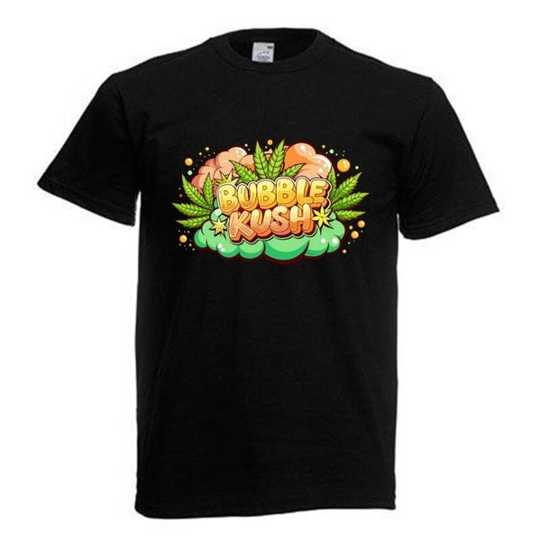 Tshirt Unisex mit Coolen Druck Weed Ganja Hanf Cannabis Psychedelic (Größe & Farbe auswählen) TSFBW335