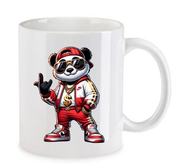 Tasse Fun Film Comic Action Spass Weiß mit Druck (Siehe Foto) TFBG346