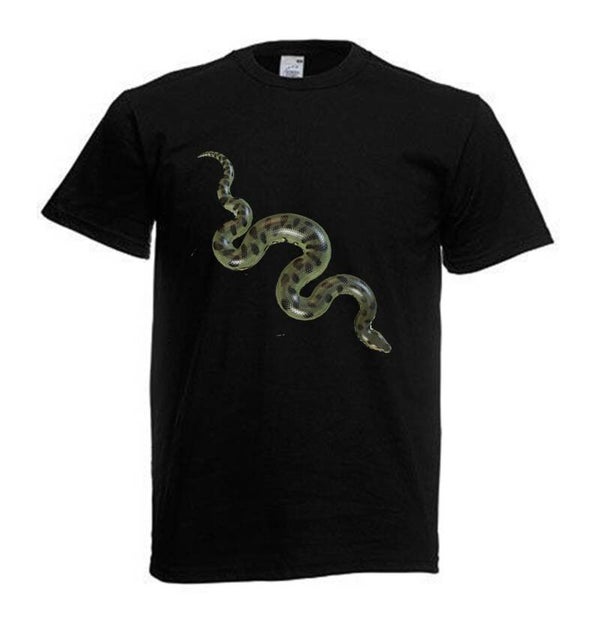 Tshirt Unisex mit Coolen Druck Reptilien Gecko Schlange (Größe & Farbe auswählen) TSFBR35