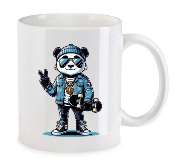 Tasse Fun Film Comic Action Spass Weiß mit Druck (Siehe Foto) TFBG350