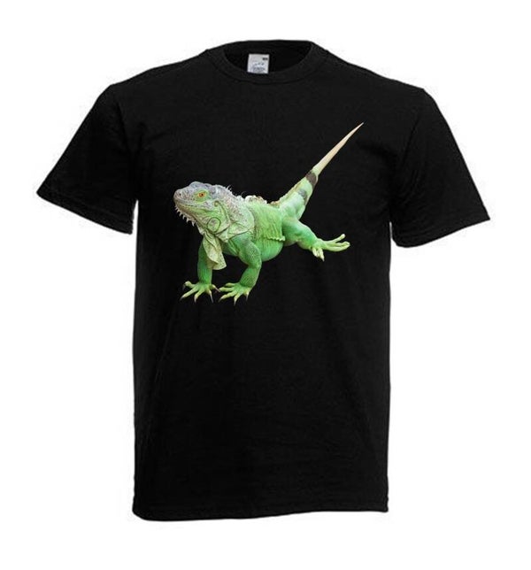 Tshirt Unisex mit Coolen Druck Reptilien Gecko Schlange (Größe & Farbe auswählen) TSFBR36