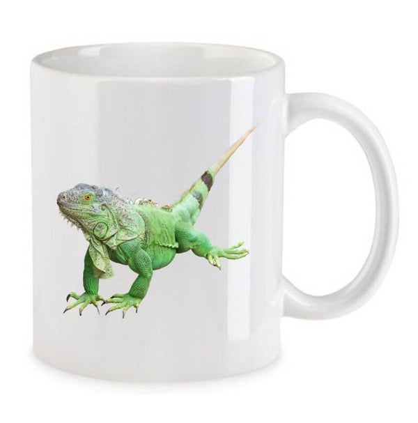 Tasse Reptilien Weiß mit Druck (Siehe Foto) TFBR36