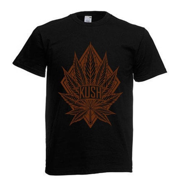 Tshirt Unisex mit Coolen Druck Weed Ganja Hanf Cannabis Psychedelic (Größe & Farbe auswählen) TSFBW360