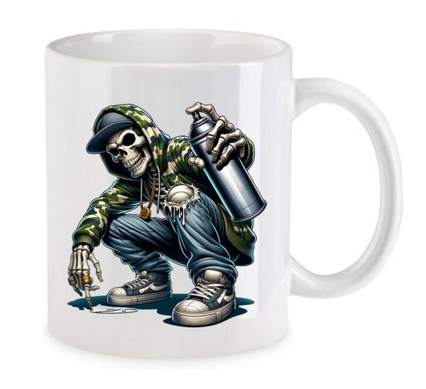 Tasse Fun Film Comic Action Spass Weiß mit Druck (Siehe Foto) TFBG360