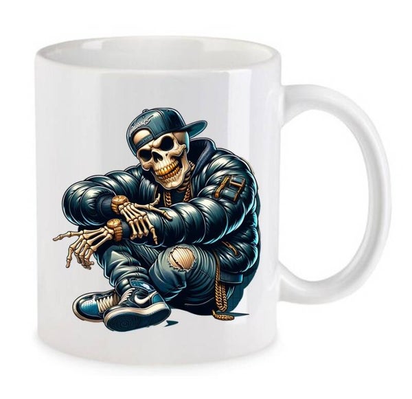 Tasse Fun Film Comic Action Spass Weiß mit Druck (Siehe Foto) TFBG363