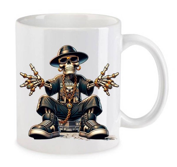 Tasse Fun Film Comic Action Spass Weiß mit Druck (Siehe Foto) TFBG364