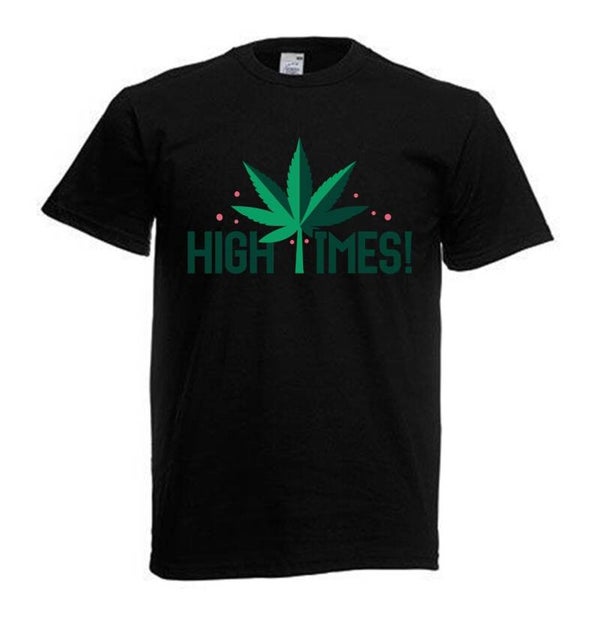 Tshirt Unisex mit Coolen Druck Weed Ganja Hanf Cannabis Psychedelic (Größe & Farbe auswählen) TSFBW367