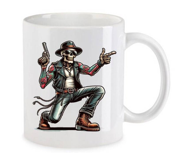 Tasse Fun Film Comic Action Spass Weiß mit Druck (Siehe Foto) TFBG367