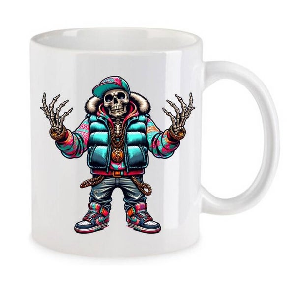 Tasse Fun Film Comic Action Spass Weiß mit Druck (Siehe Foto) TFBG368