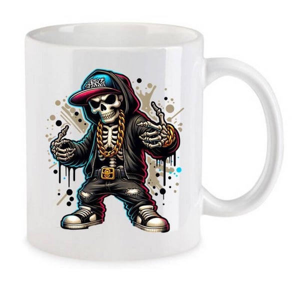 Tasse Fun Film Comic Action Spass Weiß mit Druck (Siehe Foto) TFBG369