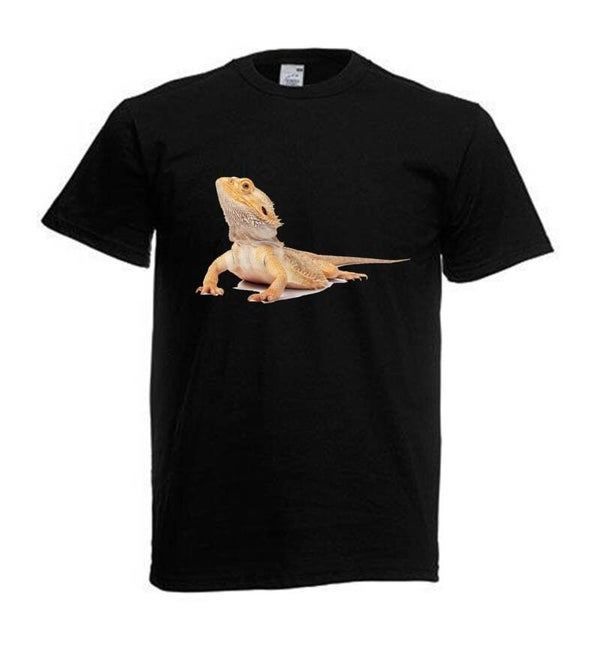 Tshirt Unisex mit Coolen Druck Reptilien Gecko Schlange (Größe & Farbe auswählen) TSFBR37