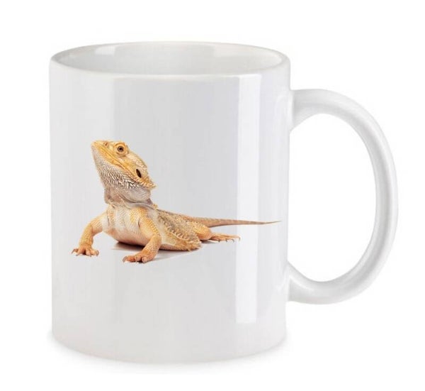 Tasse Reptilien Weiß mit Druck (Siehe Foto) TFBR37