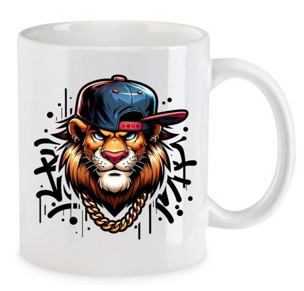 Tasse Fun Film Comic Action Spass Weiß mit Druck (Siehe Foto) TFBG39