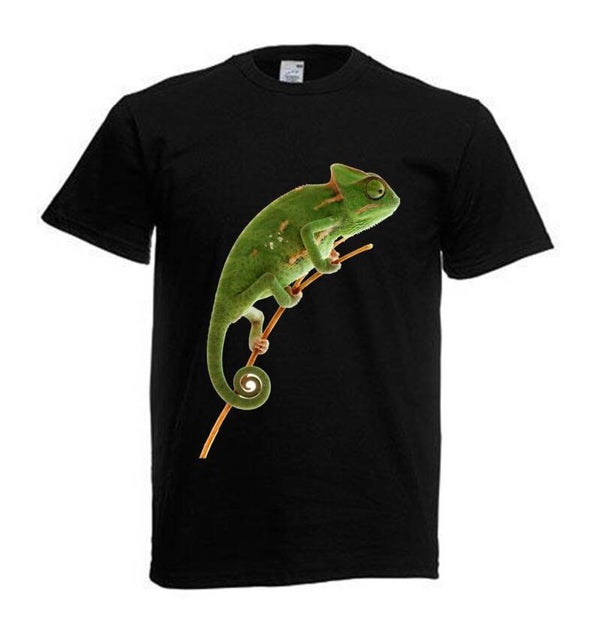 Tshirt Unisex mit Coolen Druck Reptilien Gecko Schlange (Größe & Farbe auswählen) TSFBR39
